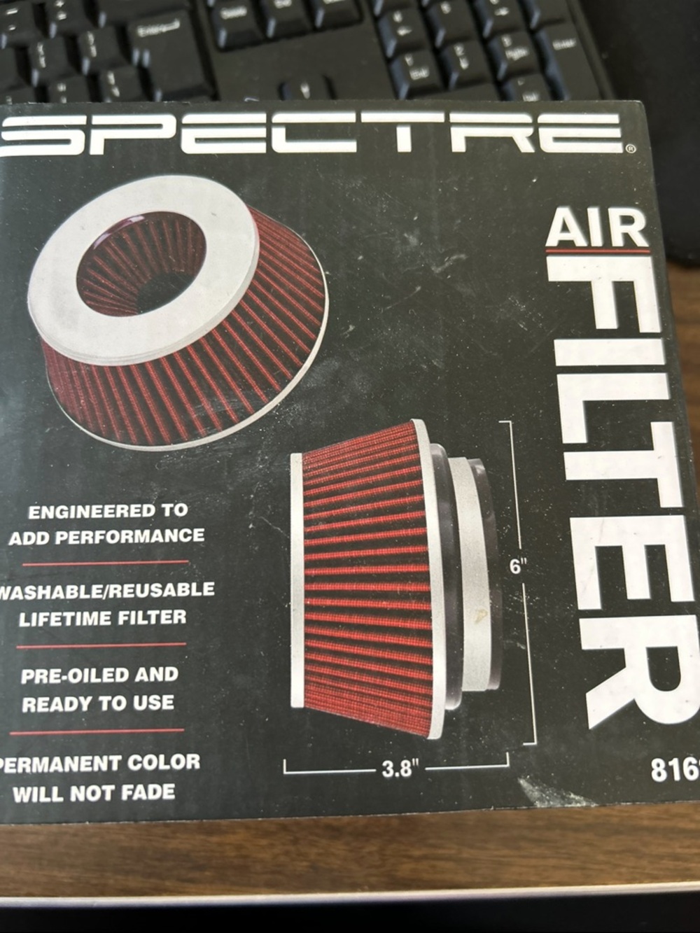 Spectre Red Performance Air Filter